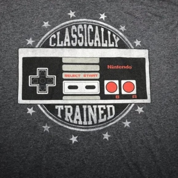 Nintendo Classically Trained Graphic T-Shirt Men's Sz XL - Picture 3 of 4